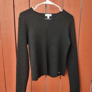 Calvin Klein Sweater Longsleeve - says XL but fits like a M